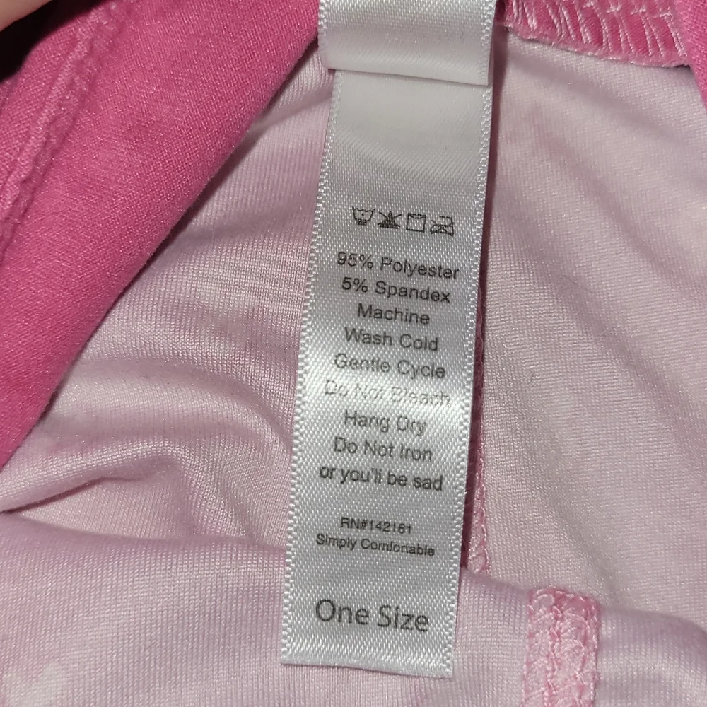 LuLaRoe 🎀 OS Pink Ribbon Dipped Ombre Leggings for Breast Cancer Awareness 🎀 - Picture 10 of 12